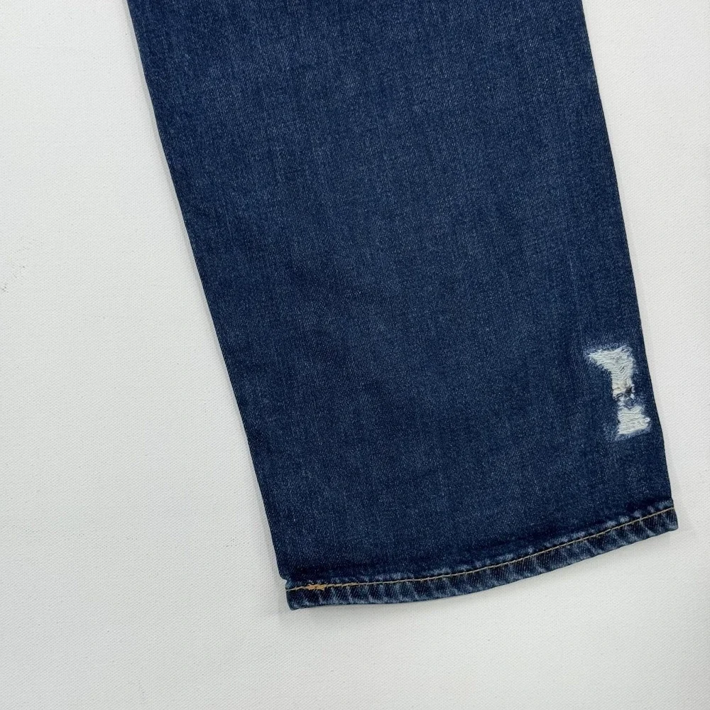 Levi's 502 Straight Leg Jeans Mens 34x32 Blue Denim‎ NWT Reclaimed Sustainable